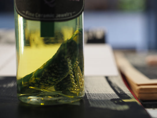 Augurkje Pickles Fine Ceramic Earring